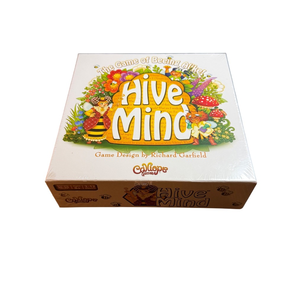 Calliope Games Hive Mind Kids Ages 8+ Bee Party Game Family Dented Box Garfield